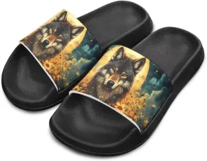 Boys Slides Non-slip Toddler Boys Cute Shower Slippers Toddler Flip Flops Beach Pool Sandals Play Family Gatherings Outdoor
