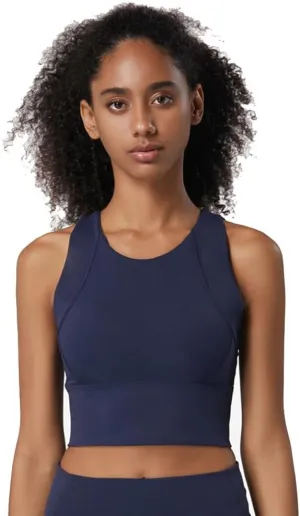 BR Shock-Absorbing Sports Vest for Women with a Large Chest Gathered and a Side Breast Yoga Bra.