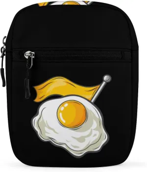 Breakfast Ball Classic Midwestern Small Crossbody Bag Casual Belt Bag Sling Purse for Travel Hiking