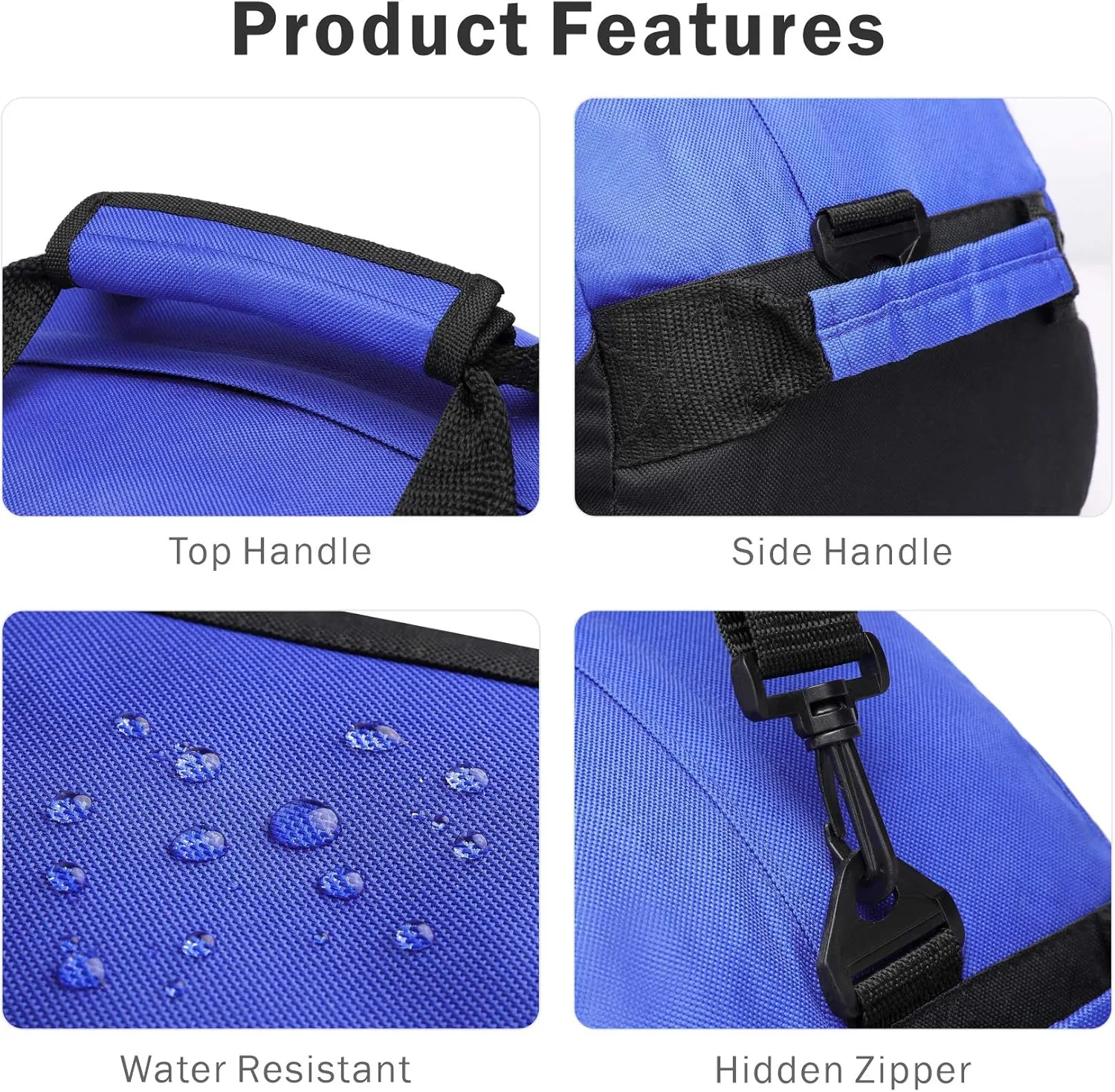 BuyAgain Duffle Bag, 18" Travel Carry On Sport Duffel Gym Bag with Top Handle For men Or Women