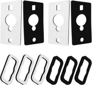 Cab Marker Roof Lights Gasket Seal Compatible with 2003-2009 Hummer H2 Center Corner Set, Single-sided adhesive