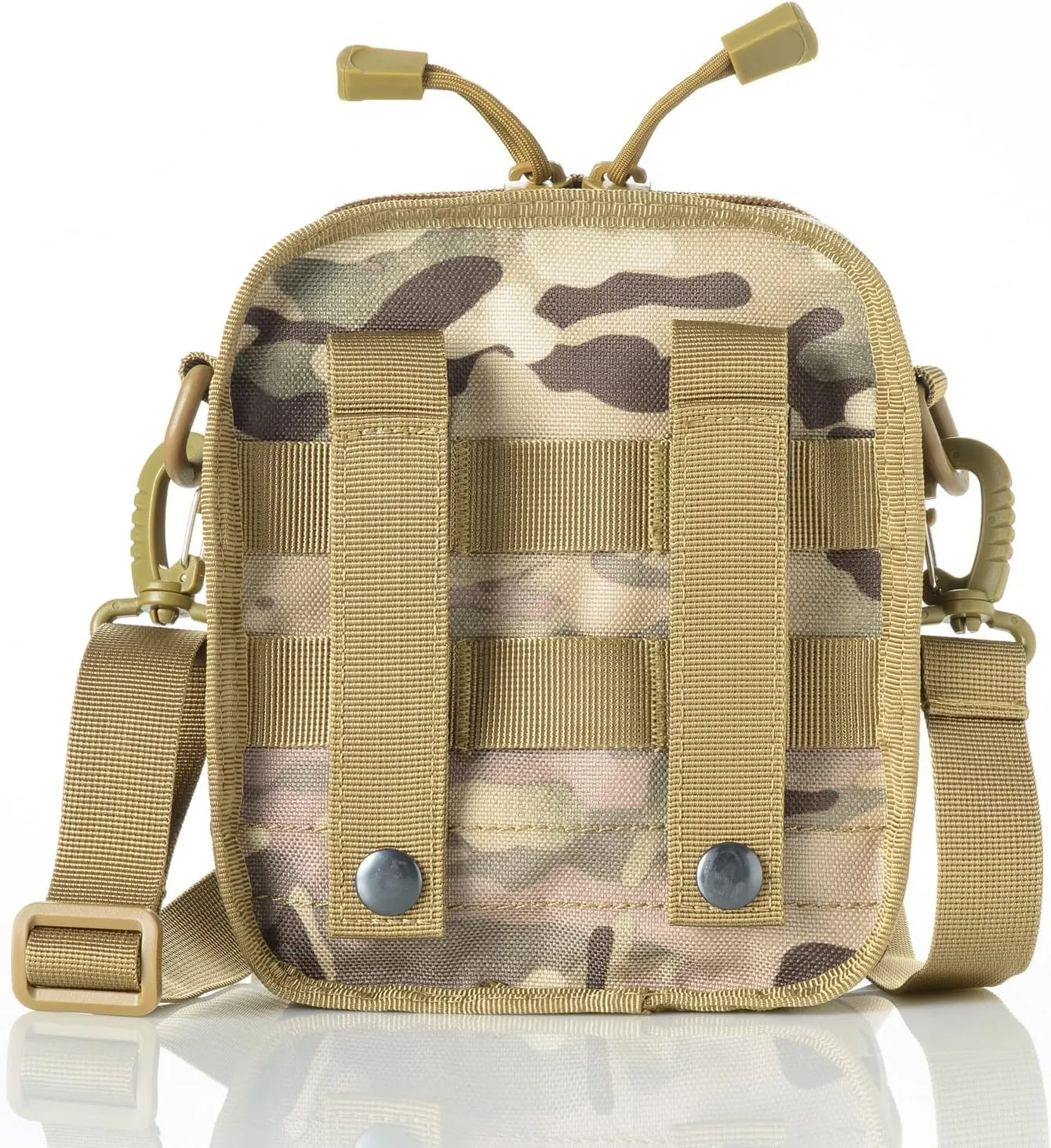 Camo Binocular & Rangefinder Case,Life Waterproof, Inside the Foam Cushion Shockproof, Suitable for Hunting Hiking Travel to Carry（Binoculars Below 42mm for General Use）