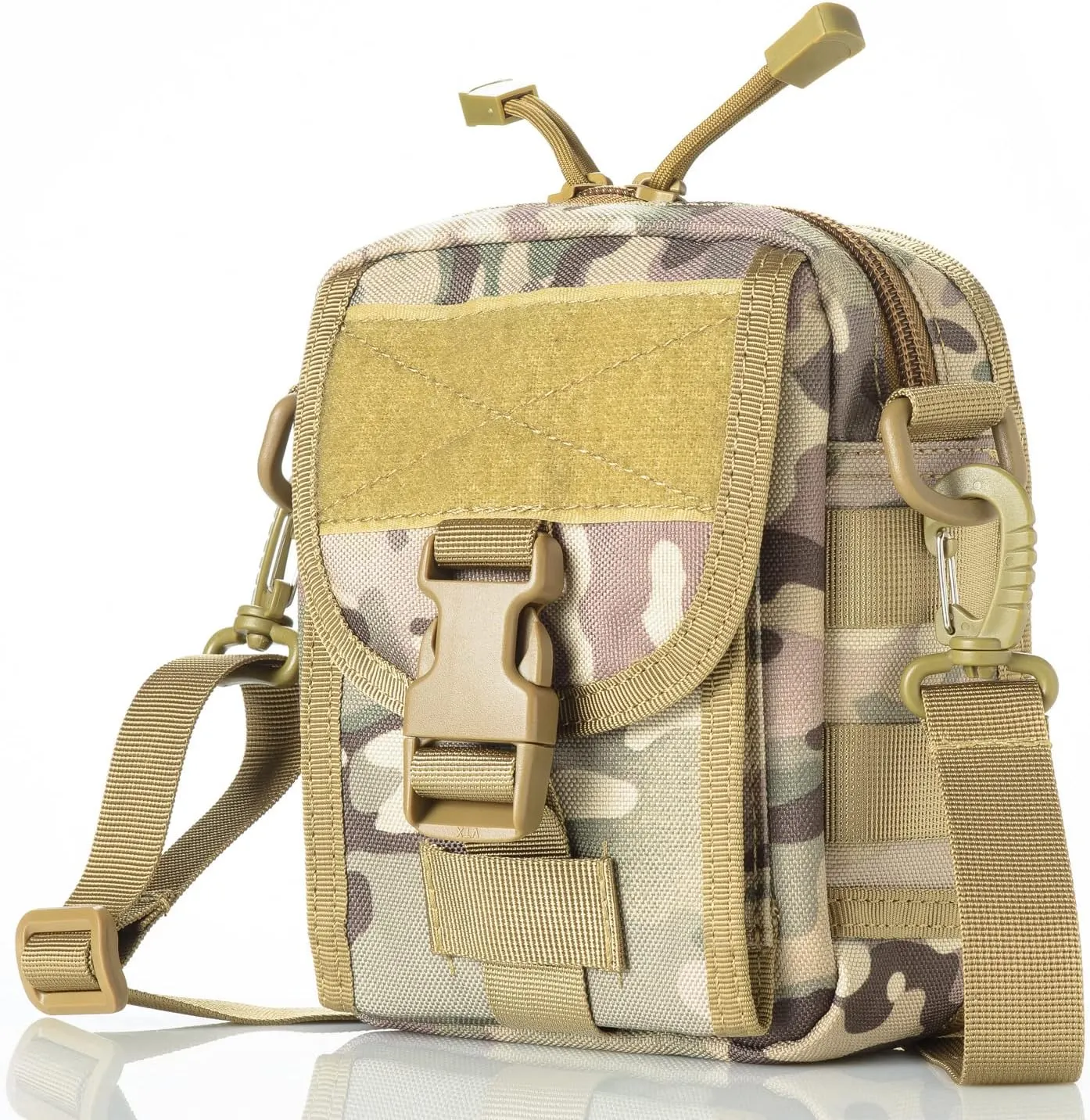 Camo Binocular & Rangefinder Case,Life Waterproof, Inside the Foam Cushion Shockproof, Suitable for Hunting Hiking Travel to Carry（Binoculars Below 42mm for General Use）