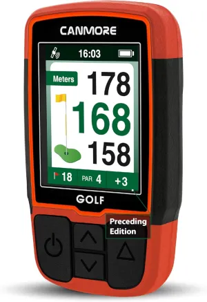 CANMORE Preceding HG200 Handheld GPS Golf Device (Orange_Preceding)