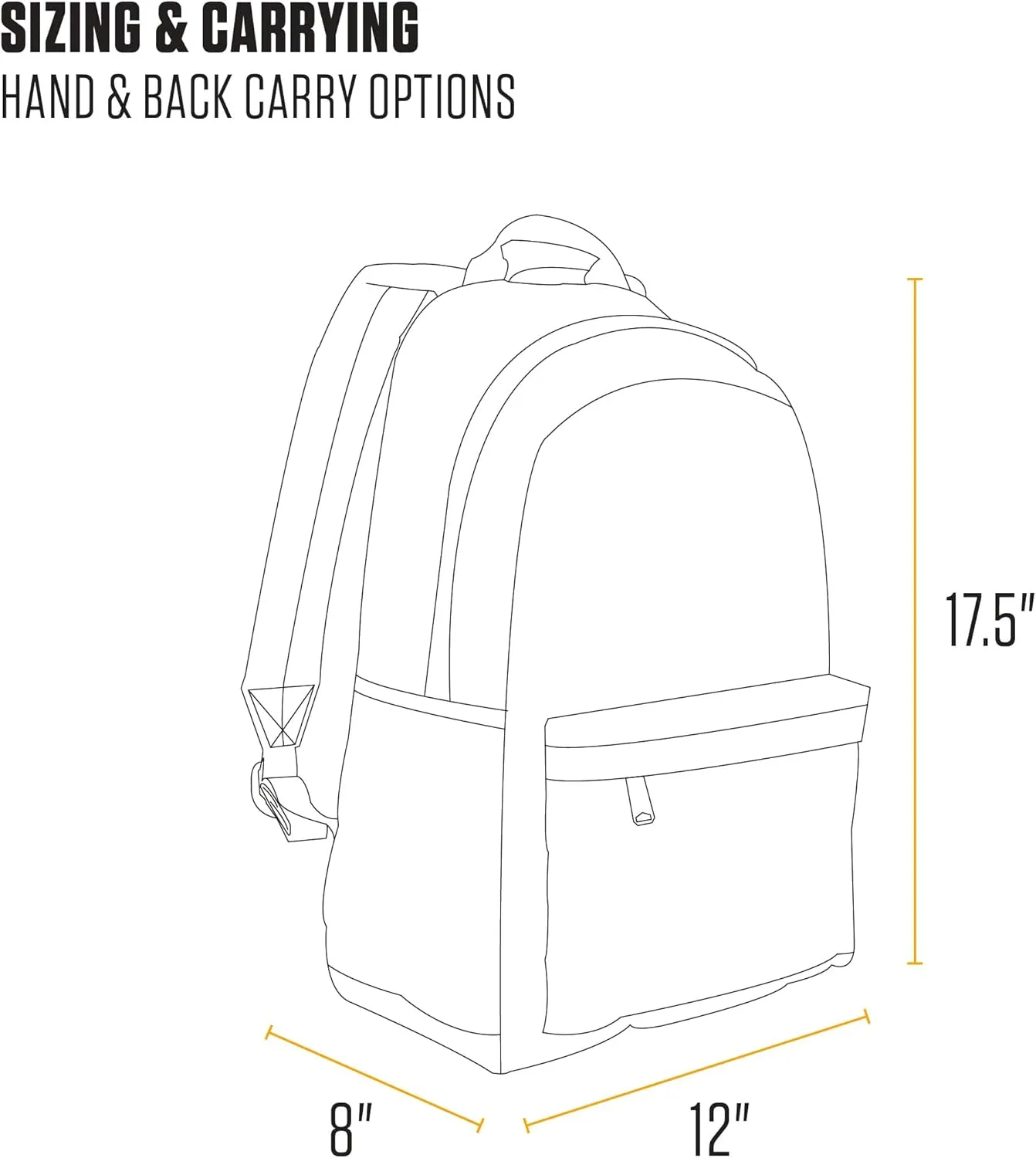 Carhartt 21L Classic Backpack, Water-Resistant Pack W/ 15" Laptop Sleeve and Organizational Compartments, Blind Duck Camo, PFAS Free