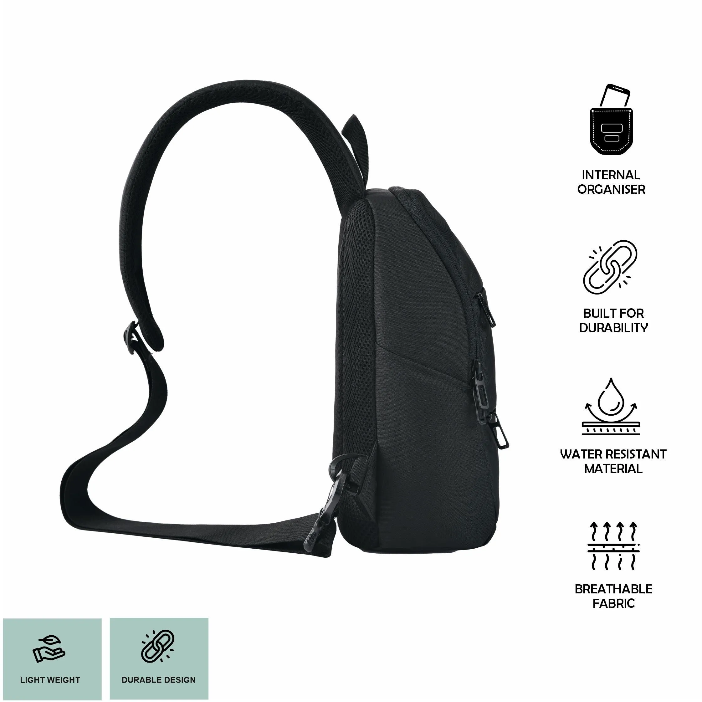 Carriz-Crossbody Backpack-CRB01-Black