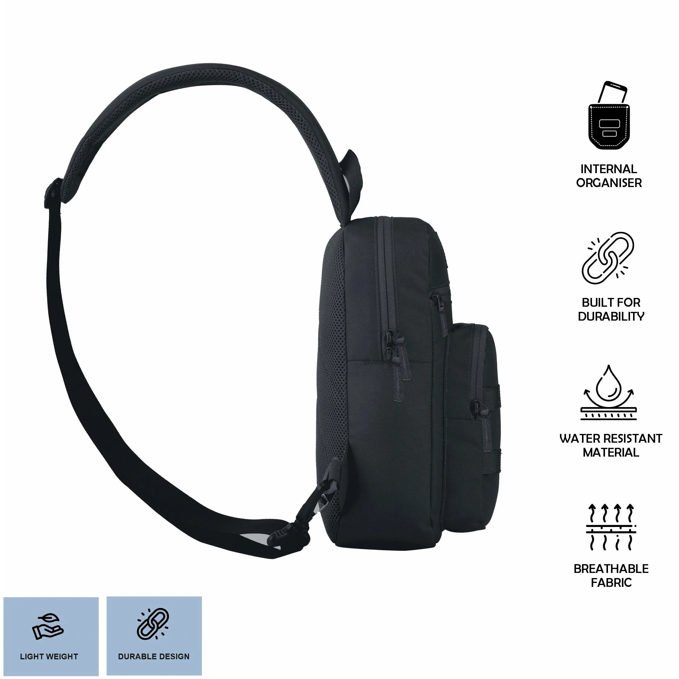Carriz-Crossbody Backpack-CRB03-BLACK