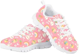 Cartoon Animal Kids Tennis Shoes Girls Running Walking Sports Sneakers Lightweight for Little Kid Size11-13/ Big Kids Size1-5
