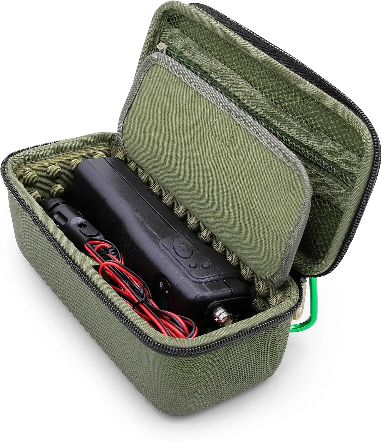 CASEMATIX Case Compatible with Midland 2 Way Radio, Cobra Handheld, Uniden Handheld CB Radio and More - Portable Travel Case Only