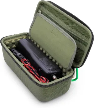 CASEMATIX Case Compatible with Midland 2 Way Radio, Cobra Handheld, Uniden Handheld CB Radio and More - Portable Travel Case Only