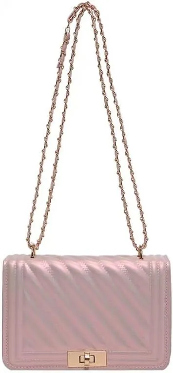 Casual Thread Lock Trendy Personalized Fashion Small Square Bag for WomenChain Simple Single Shoulder Crossbody Bag
