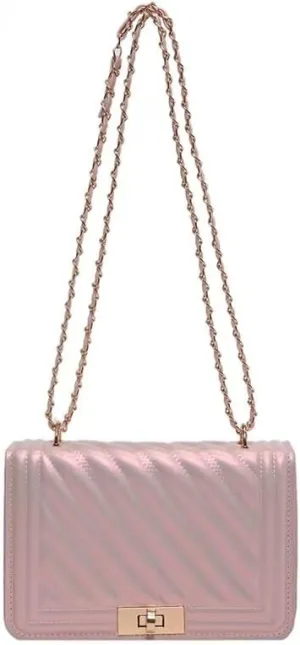 Casual Thread Lock Trendy Personalized Fashion Small Square Bag for WomenChain Simple Single Shoulder Crossbody Bag