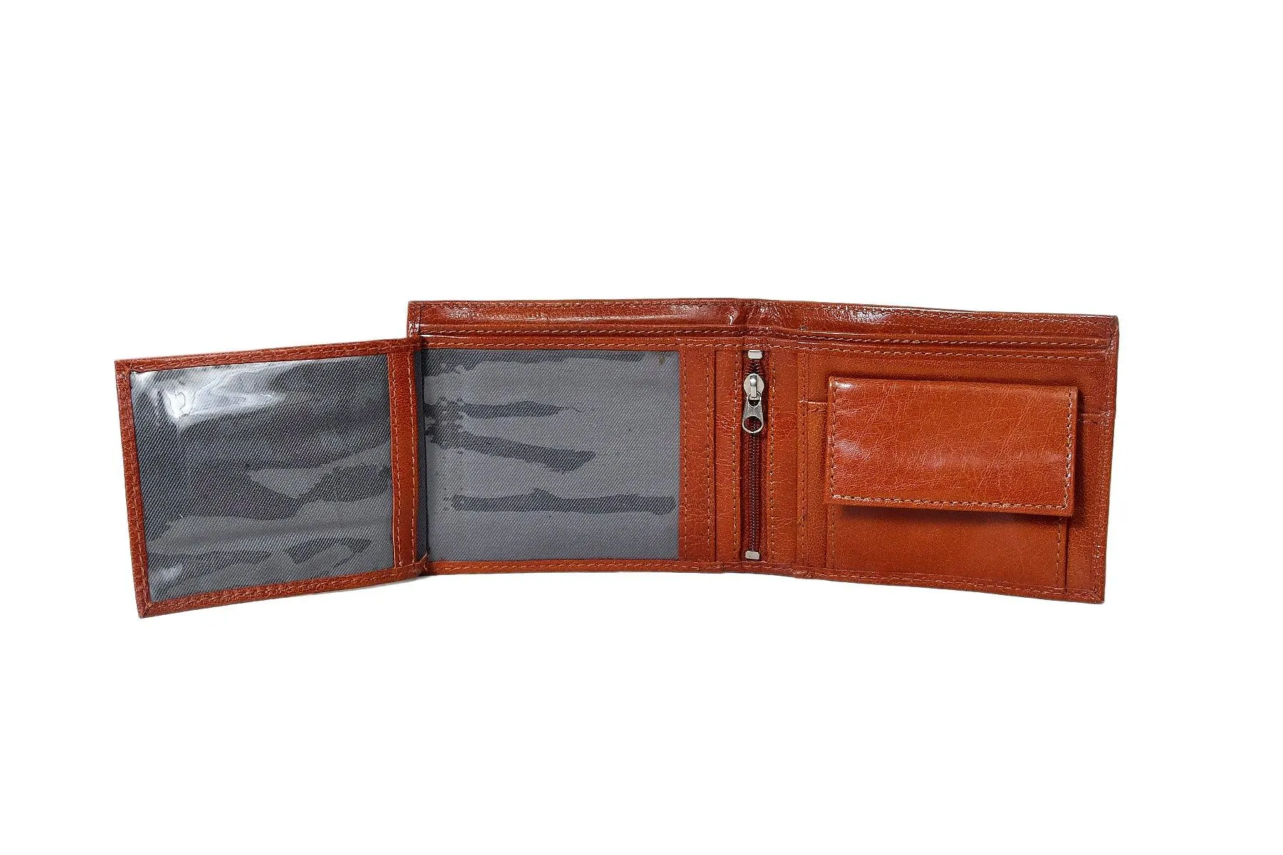 Celtic Brown Color Pure Leather Wallet For Men,  Art:- LA-1386