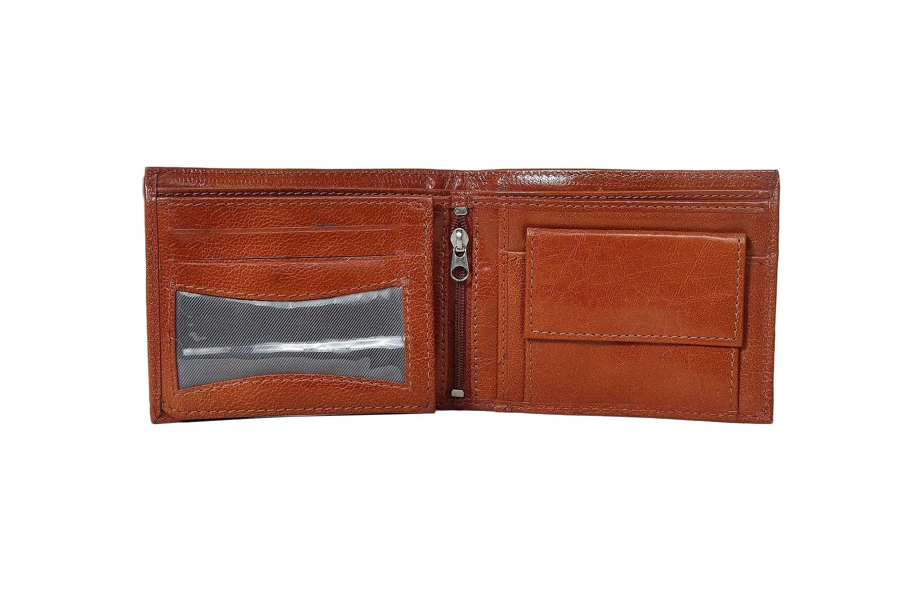 Celtic Brown Color Pure Leather Wallet For Men,  Art:- LA-1386