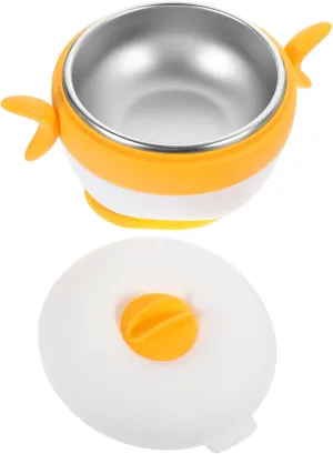 Child Insulation Bowl Baby Serving Bowl Deep Large Capacity Safe for Little Ones Food Grade Easy to