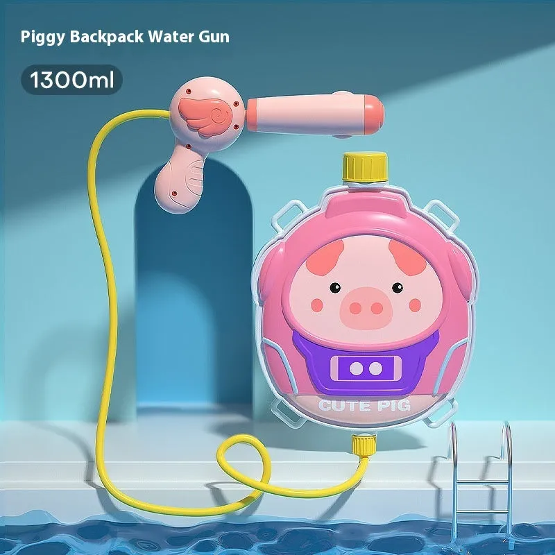 Children's Cartoon Backpack Water Gun Water Beach Toys