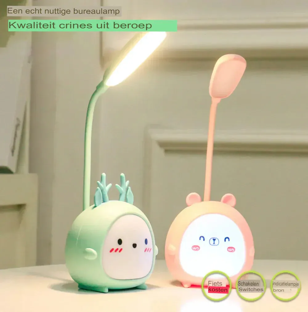 Children's Reading Lamp with Eye Protection and USB Night Light - BrightBuddy