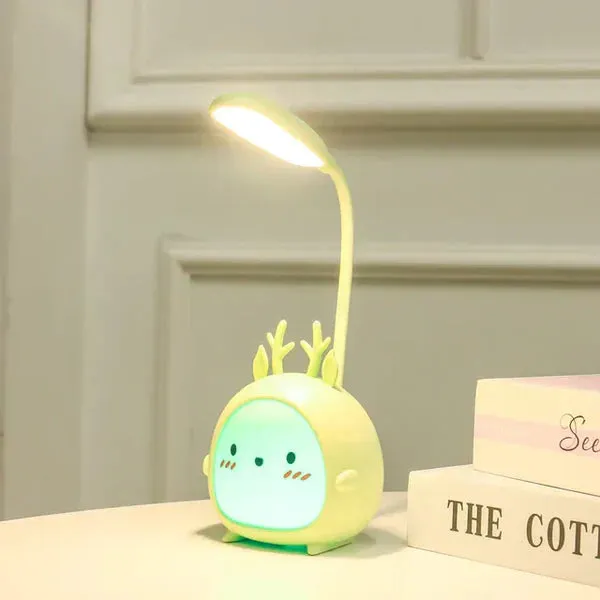 Children's Reading Lamp with Eye Protection and USB Night Light - BrightBuddy