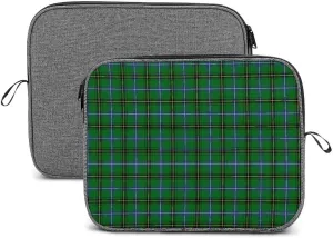 Clan Rutherford Tartan Large Capacity Portable Laptop Case Unisex