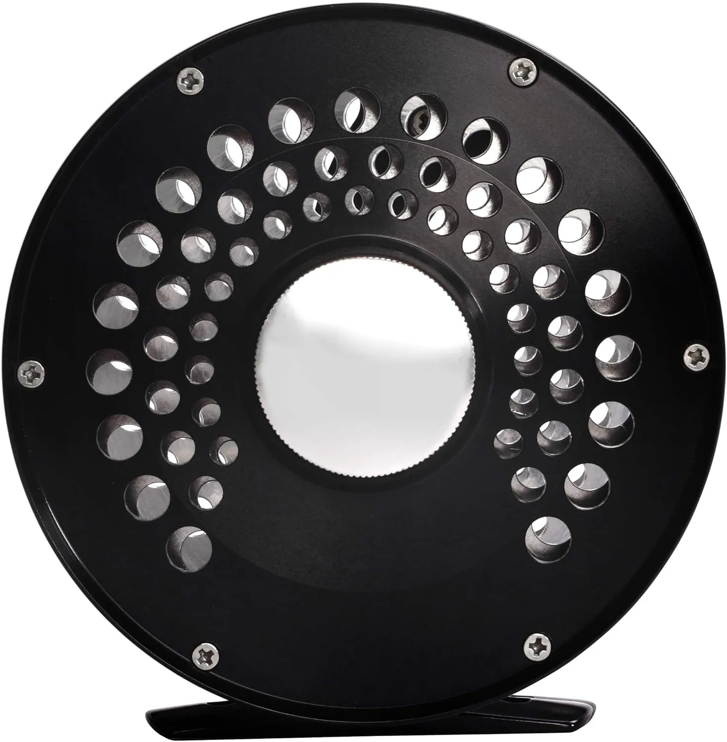 Classic Fly Reel 5-7wt 7-9wt Carbon Fiber Disc Drag Large Arbor Made of CNC Machined Aluminum Alloy for Freshwater Saltwater Fly Fishing