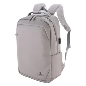 Clownfish Laptop Bag - Stylish, Water-Resistant Backpack with USB Port | 17inch | Grey
