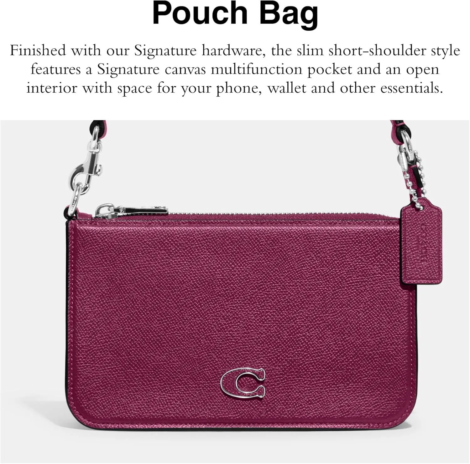 Coach Unisex Pouch Bag