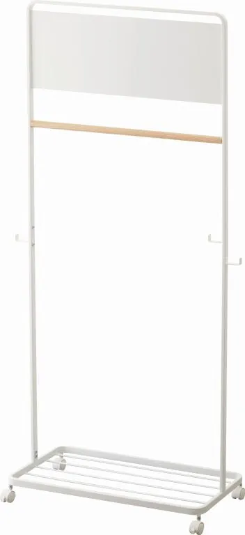 Coat rack with panel - Tower - white