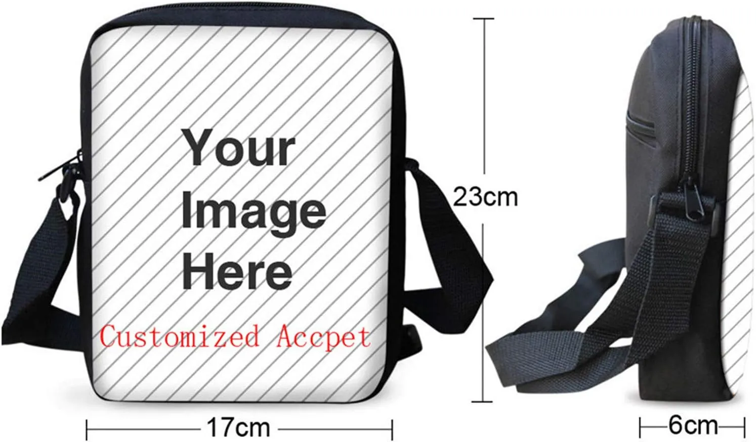 COEQINE Messenger Bags for Women Crossbody Backpack Travel Multipurpose Daypacks Shoulder Bag You Can Design Your Favor Picture