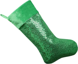 Colorful Sequins Christmas Stocking Large Capacity Present Bag Festival Fireplaces Hanging Ornament Party Supplies