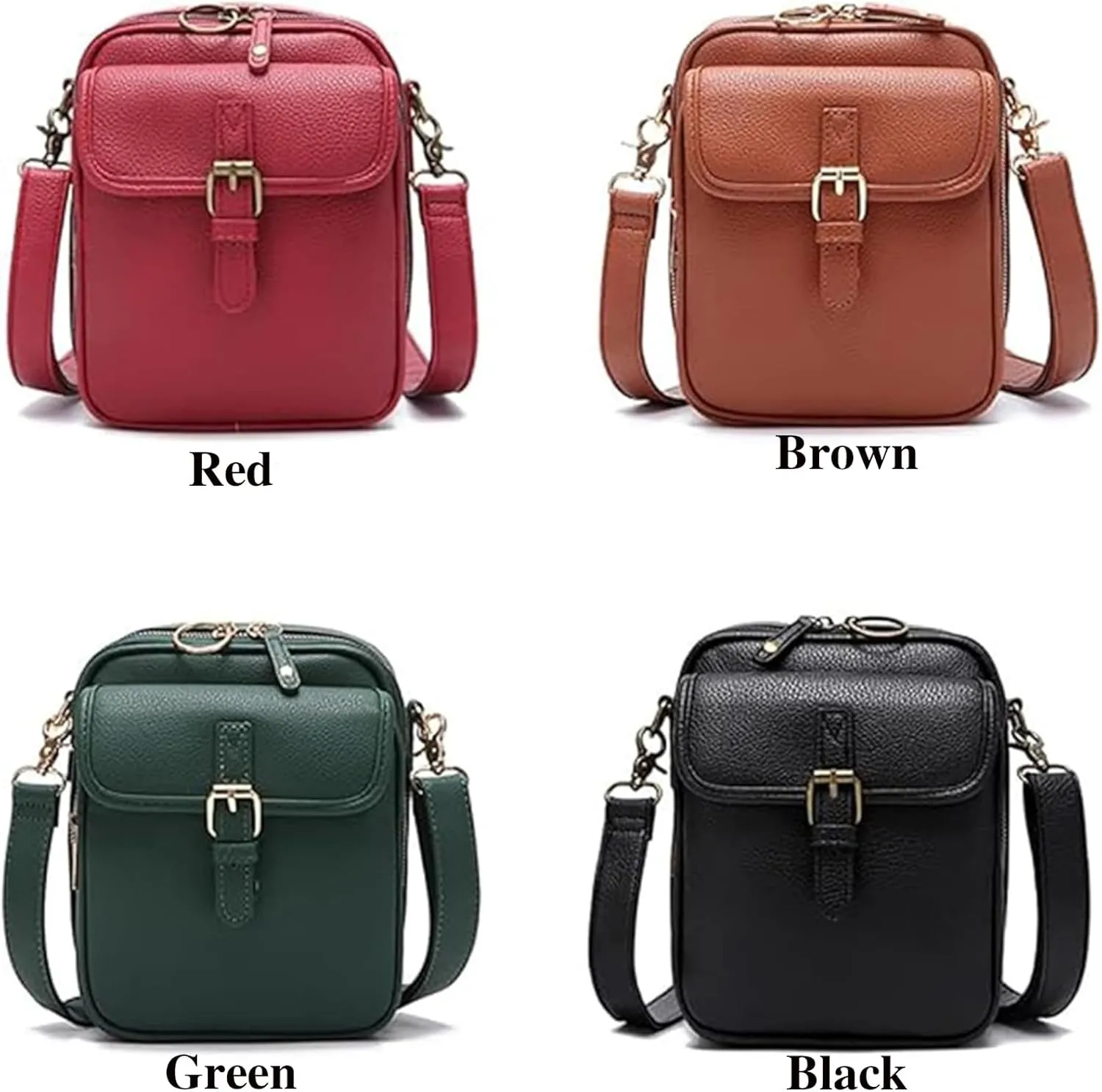 Comebybuy Vintage Large Capacity Messenger Bag, Inbuyus Large Capacity Messenger Bag, Crossbody Shoulder For Women
