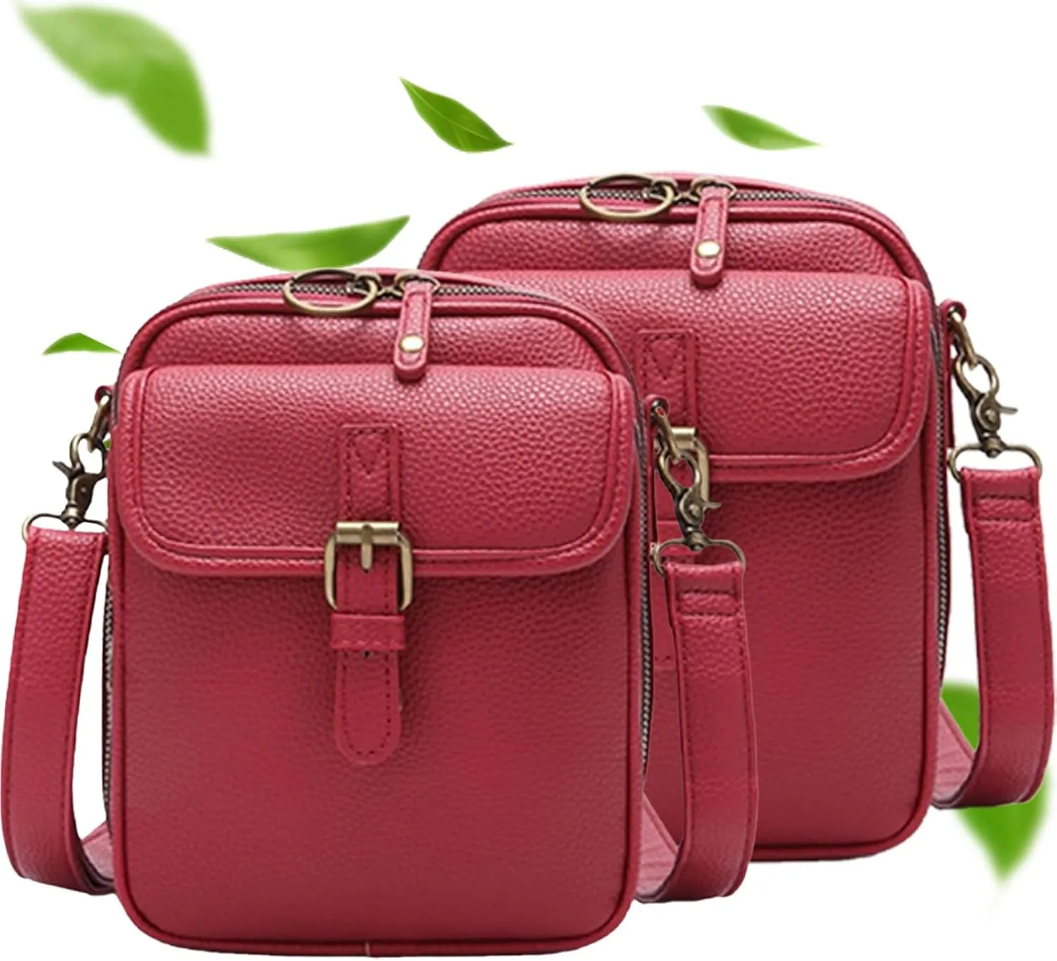 Comebybuy Vintage Large Capacity Messenger Bag, Inbuyus Large Capacity Messenger Bag, Crossbody Shoulder For Women