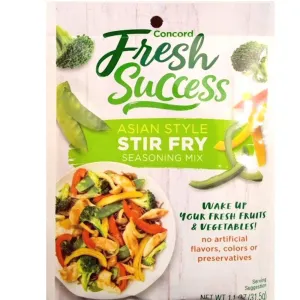 Concord Stir Fry Mix, 1.5-Ounce Pouches (Pack of 9)