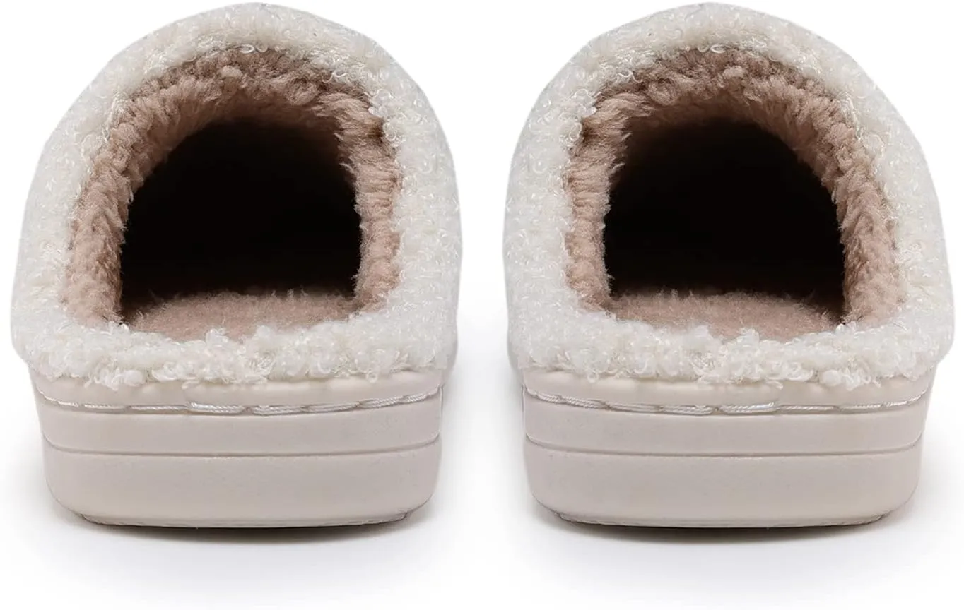 COVS Cute Kids Smile Face Slippers for Girls Boys Soft Plush Non-Slip Toddler House Slippers Little kids smile slippers Indoor Outdoor