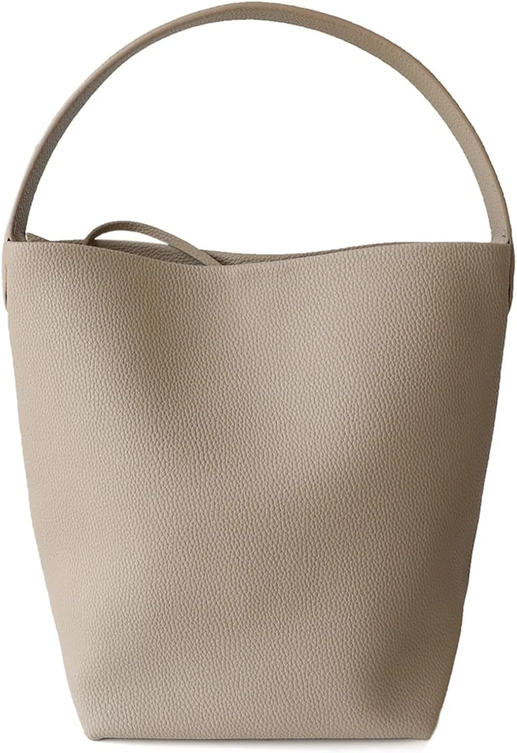 Cowhide Bucket Bag Large Capacity One Shoulder Genuine Leather Tote Bag Crossbody Bag Handbag(05)