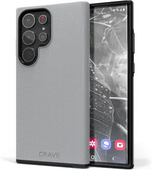 Crave Dual Guard for Samsung Galaxy S23 Ultra Case, Shockproof Protection Dual Layer Case for Samsung Galaxy S23 Ultra - Slate
