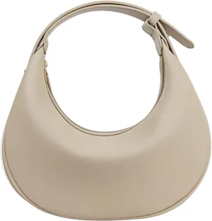 Crescent Shoulder Bag for Women Trendy Crossbody Bag Hobo Purse Vegan Leather Clutch Handbag Adjustable Strap