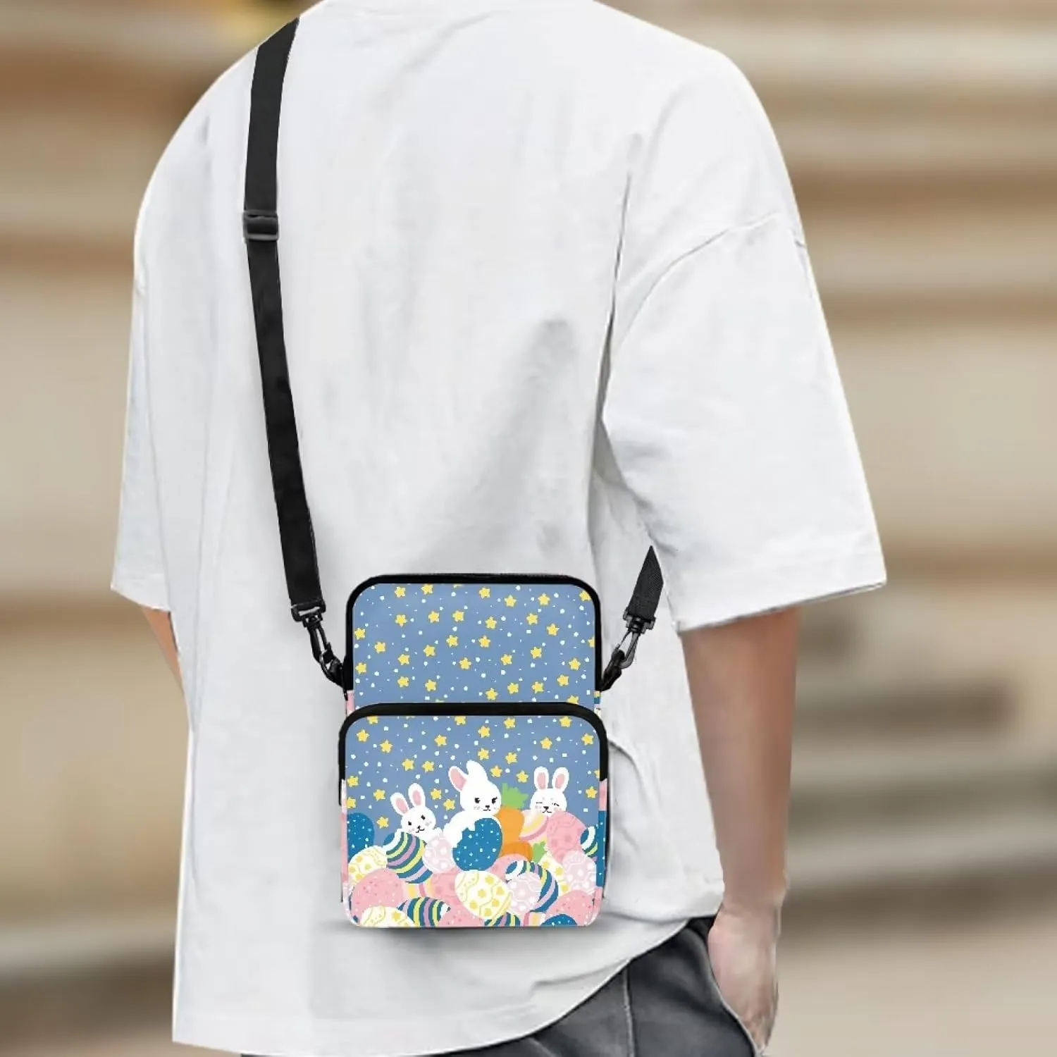 Crossbody Bag for Women and Men Travel Work Sports Messenger Purse