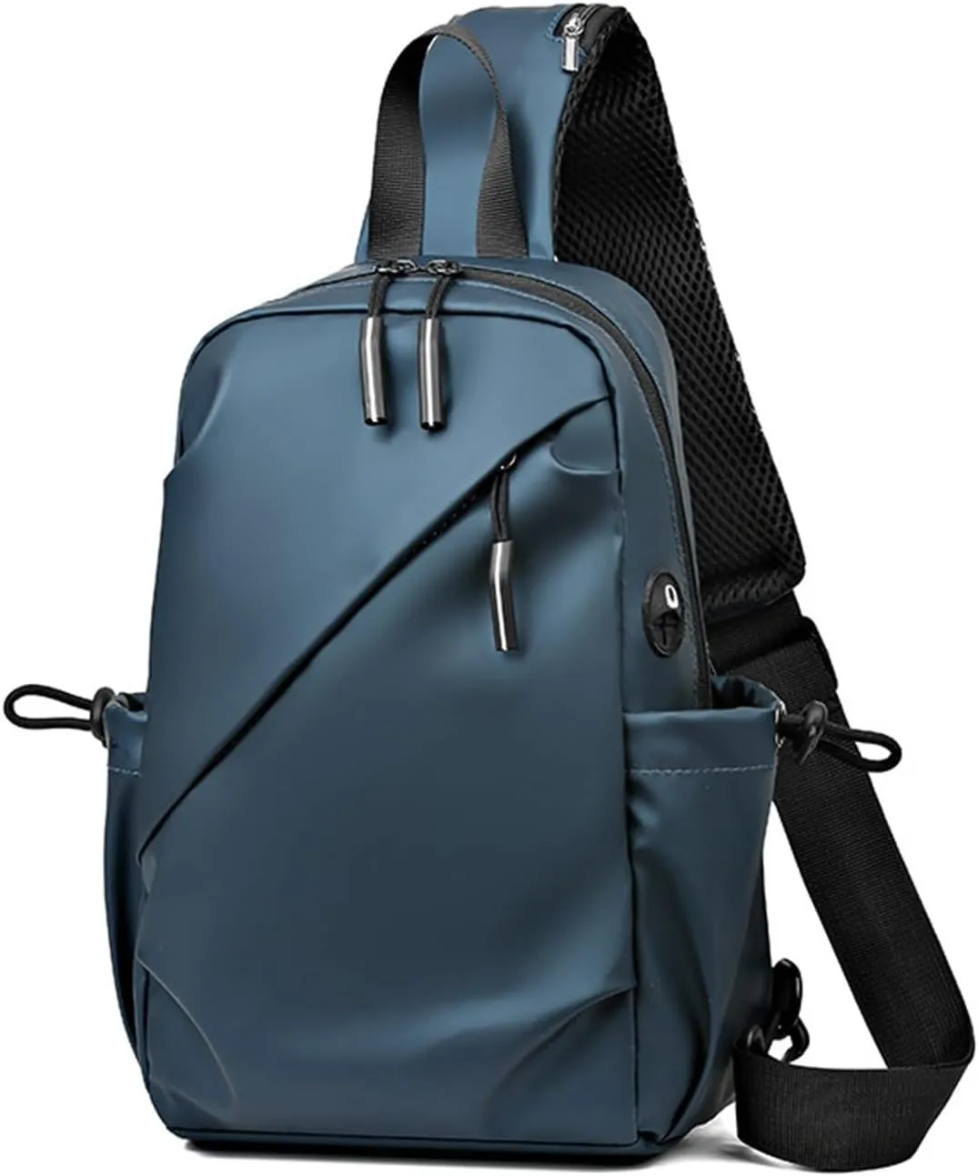Crossbody Bag Men's Large Capacity 1 Shoulder Bag Is Not Easy Water Multi-functional Chest Bag