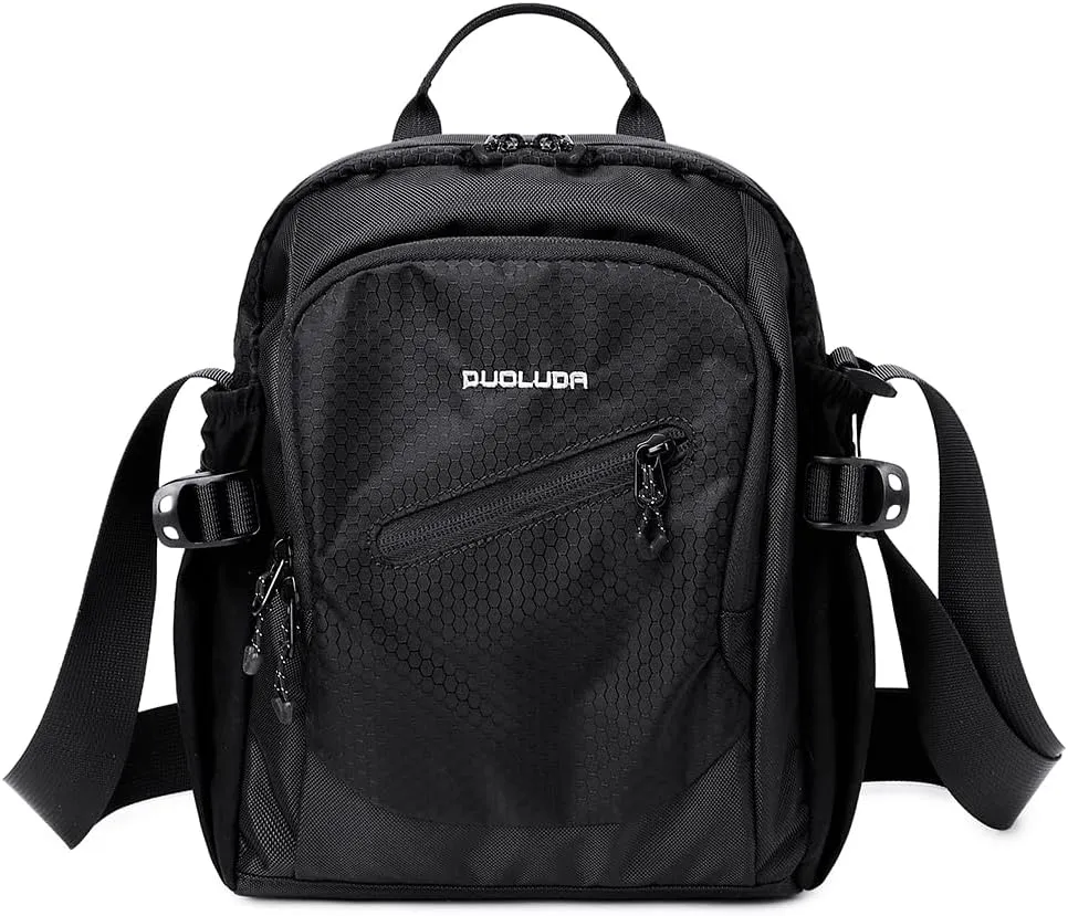Crossbody Bag sports outdoor shoulder bag Unisex Messenger Bag 10.2‘’×7.8‘’×3.5‘’ small Lightweight sports travel bag