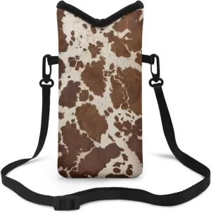 Crossbody Phone Bag Waterproof Mini Cellphone Purse Bag with Adjustable Strap Fits Most Smartphones, 8'' x 4''