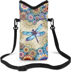 Crossbody Phone Bag Waterproof Mini Cellphone Purse Bag with Adjustable Strap Fits Most Smartphones, 8'' x 4''