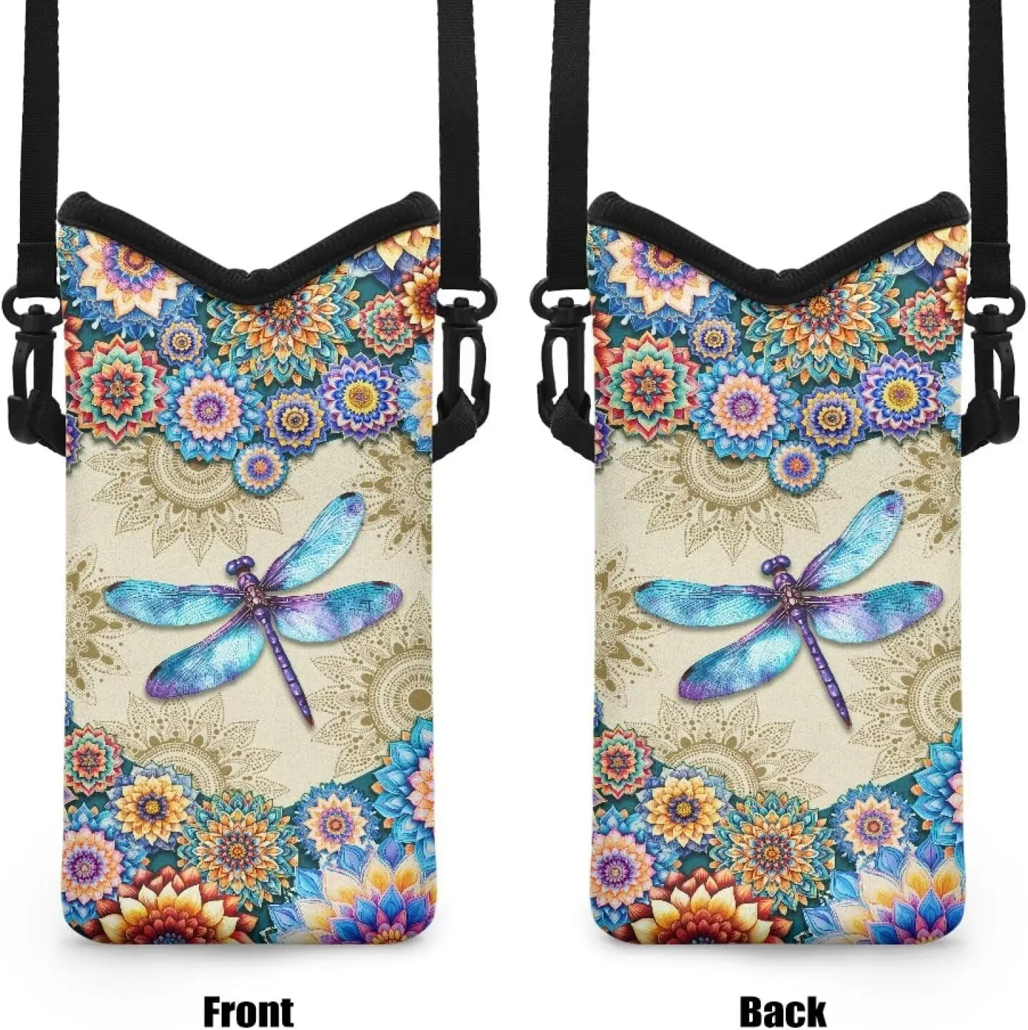 Crossbody Phone Bag Waterproof Mini Cellphone Purse Bag with Adjustable Strap Fits Most Smartphones, 8'' x 4''