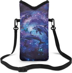 Crossbody Phone Bag Waterproof Mini Cellphone Purse Bag with Adjustable Strap Fits Most Smartphones, 8'' x 4''