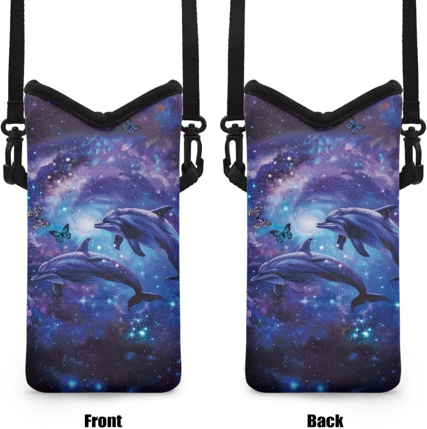 Crossbody Phone Bag Waterproof Mini Cellphone Purse Bag with Adjustable Strap Fits Most Smartphones, 8'' x 4''