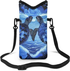 Crossbody Phone Bag Waterproof Mini Cellphone Purse Bag with Adjustable Strap Fits Most Smartphones, 8'' x 4''