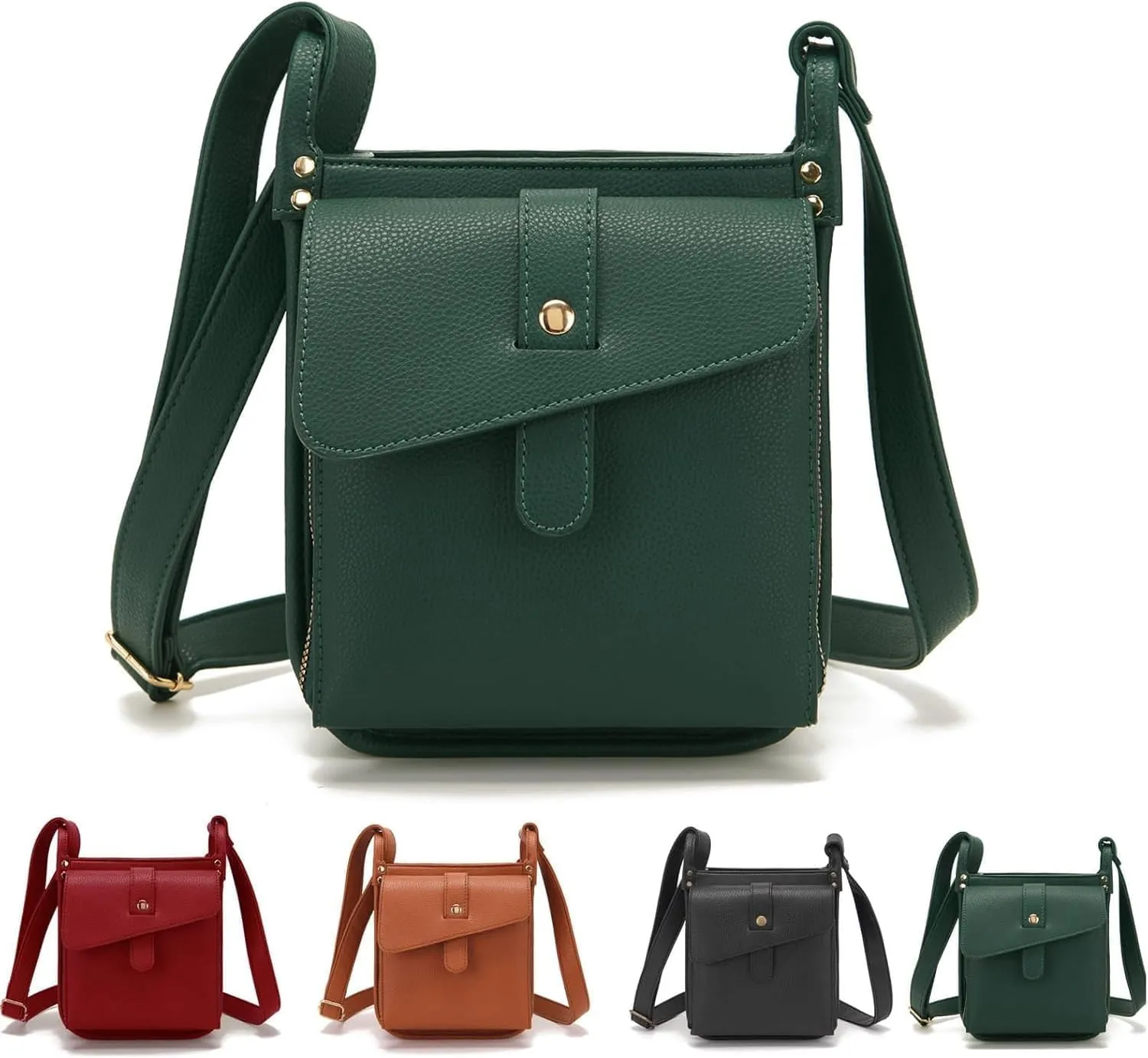 Crossbody Purse, Unique Design Crossbody Leather Bag, Crossbody Leather Purse