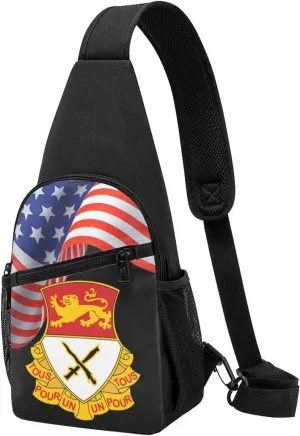 Crossbody Shoulder Chest Bag 15th Cavalry Regiment Fashion One-Shoulder