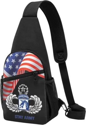 Crossbody Shoulder Chest Bag 18th Airborne Corps Fashion One-Shoulder