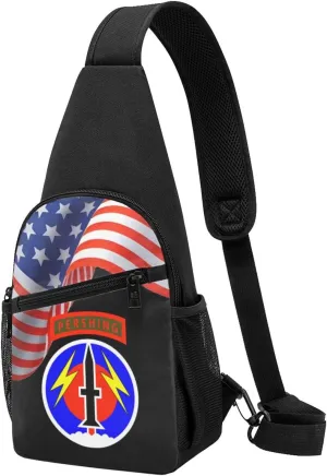 Crossbody Shoulder Chest Bag 56th Field Artillery Command Fashion One-Shoulder