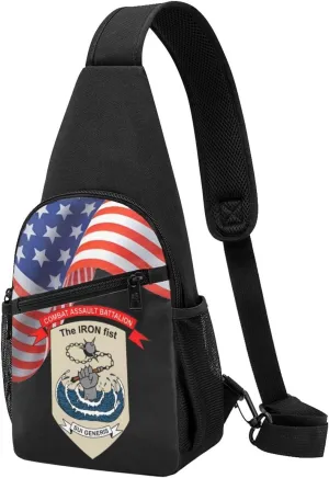 Crossbody Shoulder Chest Bag Combat Assault Battalion Fashion One-Shoulder